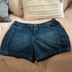 Just My Size Dark Blue Jean Shorts